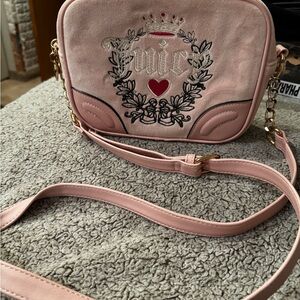 Juicy Couture Blush Pink Crossbody Bag